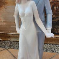 Statuina "Amanti. Danza". Porcellana, GIARDINI DI