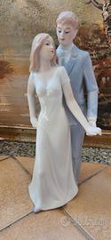 Statuina "Amanti. Danza". Porcellana, GIARDINI DI