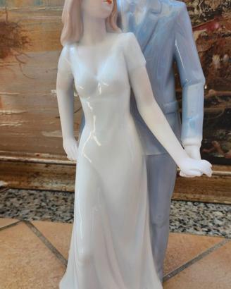 Statuina "Amanti. Danza". Porcellana, GIARDINI DI