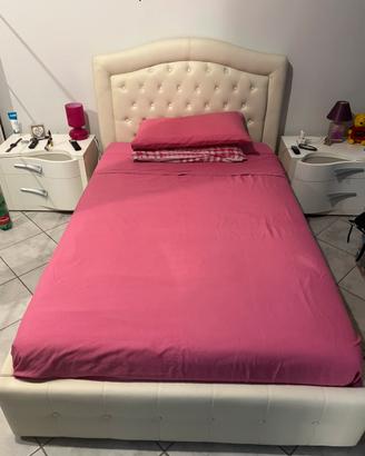Letto contenitore una piazza e mezza