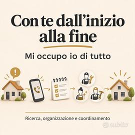 Trovo e coordino artigiani e ditte