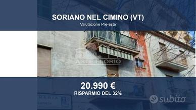 Immobile in asta di 58 m² a Soriano nel Cimino
