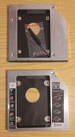 2 CD/DVD caddy SATA 9.5mm HDD/SSD