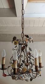 Lampadario a sospensione vintage