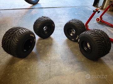cerchi Kart 125 da bagnato pioggia