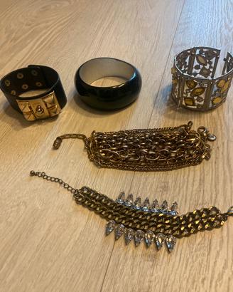 Lotto 5 bracciali