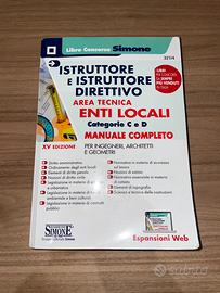 Manuale per concorso area tecnica istruttore