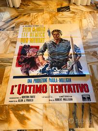Manifesto originale cinema “L’Ultimo Tentativo”