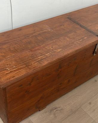 Arte povera cassapanca