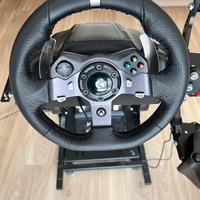 Volante g920 + freno a mano idraulico + postazione