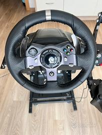 Volante g920 + freno a mano idraulico + postazione