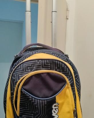 zaino Seven completo di carrello