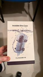 Invisible dive case insta 360 x4