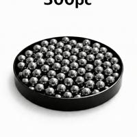 300 pallini in acciaio 7 mm per fionda