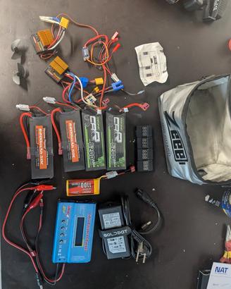 batterie e varie modellismo barca RC carpfishing