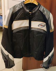 Giacca moto in pelle Suomy uomo/donna tg 58