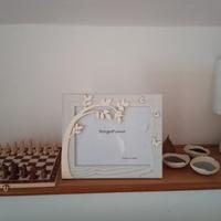 Cornice in legno stile shabby chic
