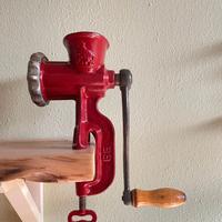 Macina carne vintage in ghisa  – funzionante