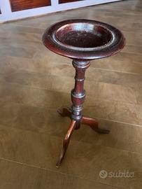 Supporto portavaso vintage legno