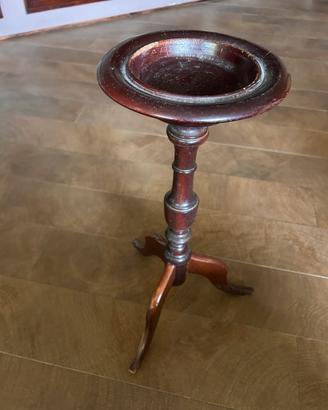 Supporto portavaso vintage legno