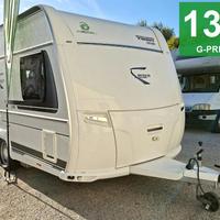 CARAVAN ROULOTTE FENDT LETTO FRANCESE 4 POSTI LETT