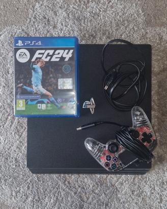 playstation 4pro 1TB + joystick ps+ 4 game ps4 rpo
