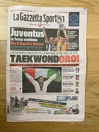 La Gazzetta dello Sport 12 Agosto 2012 Supercoppa