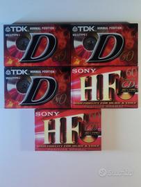 N°5 Audiocassette Vergini Type I
