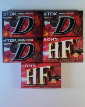 N°5 Audiocassette Vergini Type I