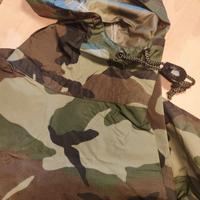 Giaccone Poncho impermeabile mimetico militare