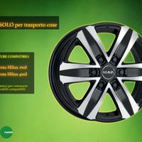Cerchi in Lega Mak 18" Toyota Hilux