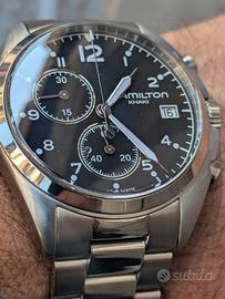 orologio Hamilton Kaki Chrono pilot Pioneer 
