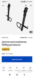 jammer arms rack 900 Dechatlon home gym