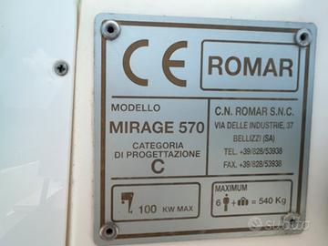 Barca Mt. 5,70 con motore Mariner 40