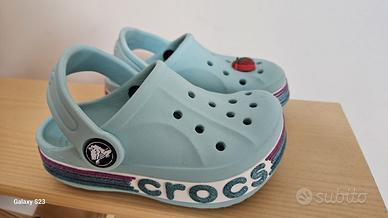 Crocs bambino/a taglia 22-23   C6 +Jibbitz fragola