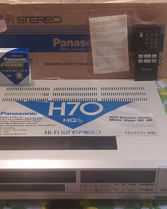 VIDEOREGISTRATORE VHS STEREO SEMIPROF. PANASONIC