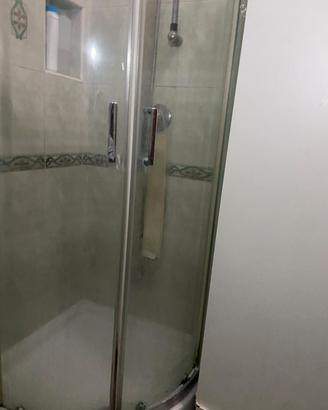 box doccia semicircolare 80x190cm