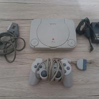 Playstation ps1 ps one consolle con joystik play s