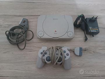 Playstation ps1 ps one consolle con joystik play s
