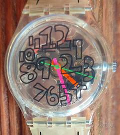 SWATCH "SCRIBBLE" GZ124 SPECIAL EDITION NUOVO
