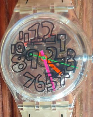 SWATCH "SCRIBBLE" GZ124 SPECIAL EDITION NUOVO