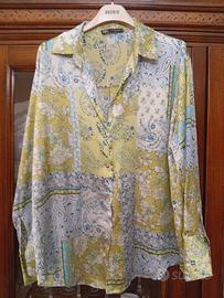 camicia zara tg m nuova