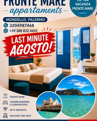 Appartamenti fronte spiaggia a Mondello