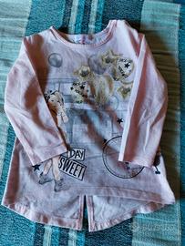t-shirt maniche lunghe bimba