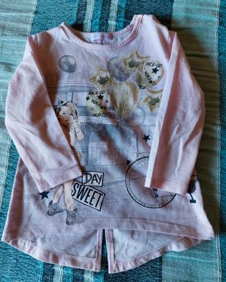 t-shirt maniche lunghe bimba