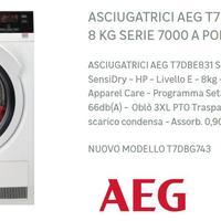 Asciugatrice AEG