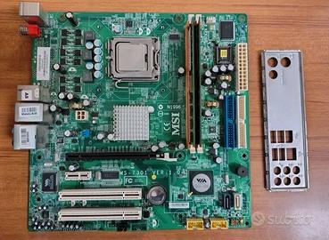 Intel Pentium D 915 + MSI MS-7301 + 2x512MB DDR2