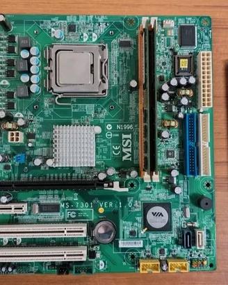 Intel Pentium D 915 + MSI MS-7301 + 2x512MB DDR2