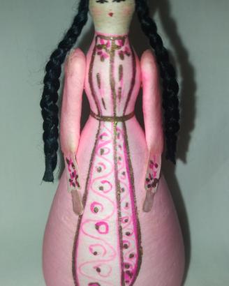 Bambola Russa Papier Mache (Georgia)