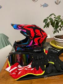 Casco da cross Ls2 taglia s